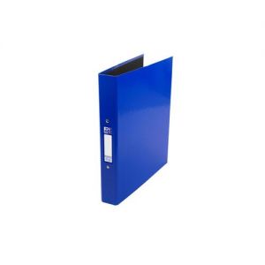 Elba Ring Binder A4 Laminated Paper On Board 30mm Spine 25mm Capacity 2 O-Ring Blue 400107358